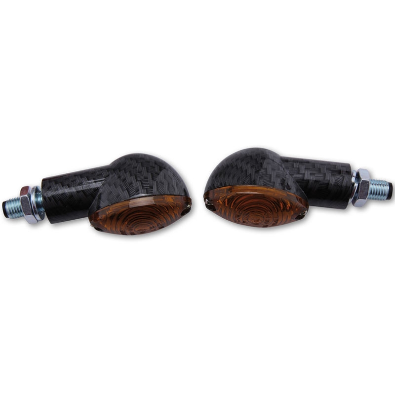 "Highsider Smart Cateye Mini Smokey Black" motocikliniai žibintai