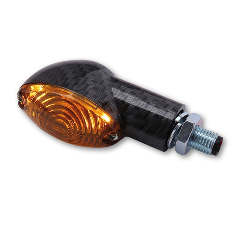 "Highsider Smart Cateye Mini Smokey Black" motocikliniai žibintai