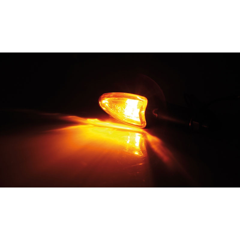 "Highsider Smart Mini Arrow" motociklų mirksinčiai oranžinės spalvos