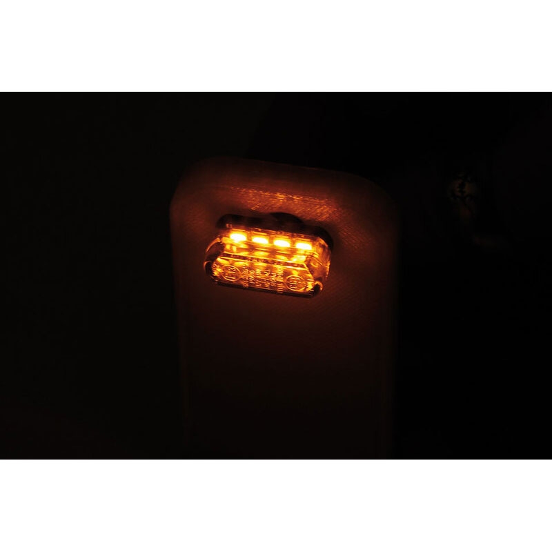 "Highsider Smart Module 1 Pro LED Smoke Grey" motociklų žibintai