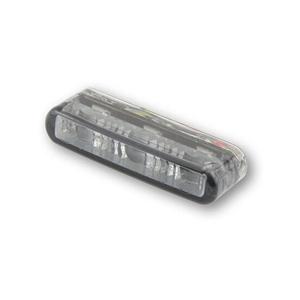 Galinis motociklo žibintas Highsider Smart Shorty 2 Pro smoke grey