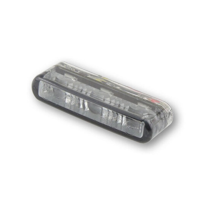 Galinis motociklo žibintas Highsider Smart Shorty 2 Pro smoke grey