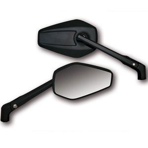 Galinio vaizdo veidrodis Highsider Smart Booster 2 ALU kairė/dešinė juoda