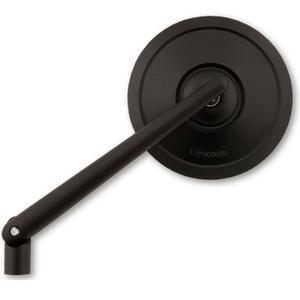 Galinio vaizdo veidrodėlis "Highsider Pro Retro" dešinė/kairė matinė juoda