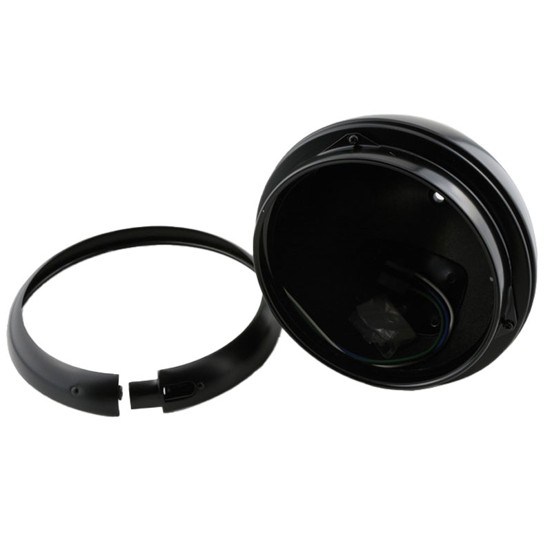 Žibintų korpusas "Highsider Smart HD-Style" 7 colių matinės juodos spalvos
