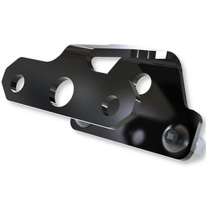 Numerio ženklo žibinto laikiklis Highsider Pro XL juodas