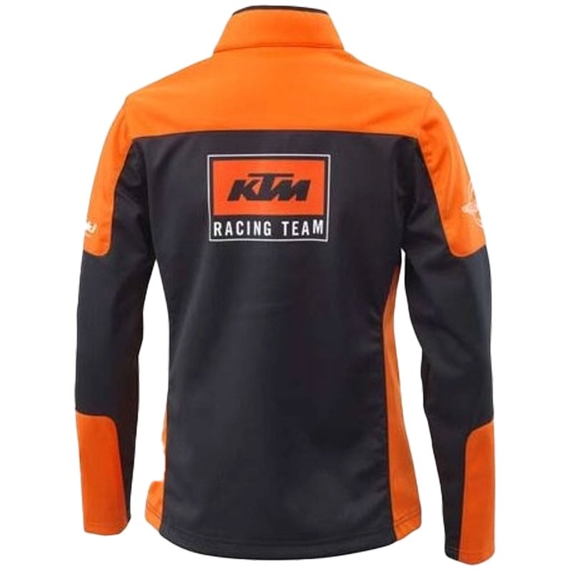 Moteriška softshell striukė KTM Team black-orange