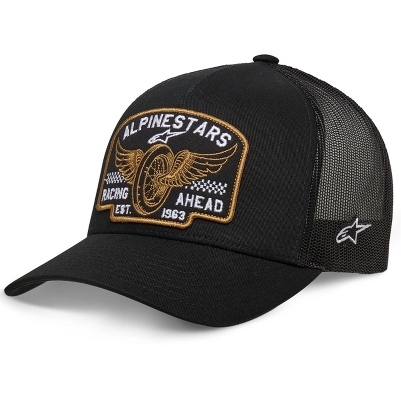 Alpinestars Heritage Patcher kepurė juoda-juoda