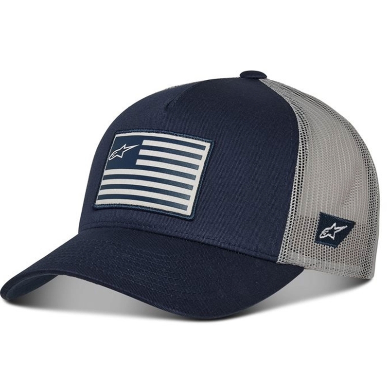 Alpinestars Flag Snap kepurė blue-grey