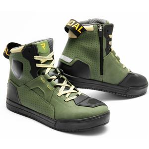 „Rebelhorn Vandal II“ motociklo batai, chaki-juodi-oranžiniai