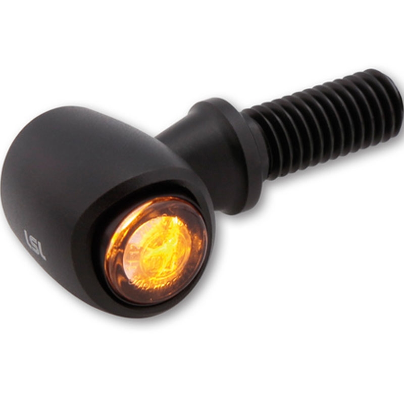LED indikatorius Highsider Nova LED indikatorius matinis juodas 2 vnt.