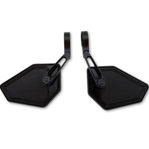 Veidrodėliai vairo galams Highsider Nova-Race juodi 2 vnt.