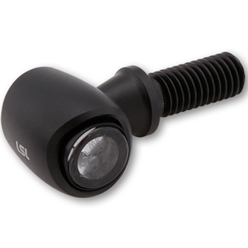 LED indikatorius Highsider Nova LED indikatorius 3in1 matinis juodas 2 vnt.