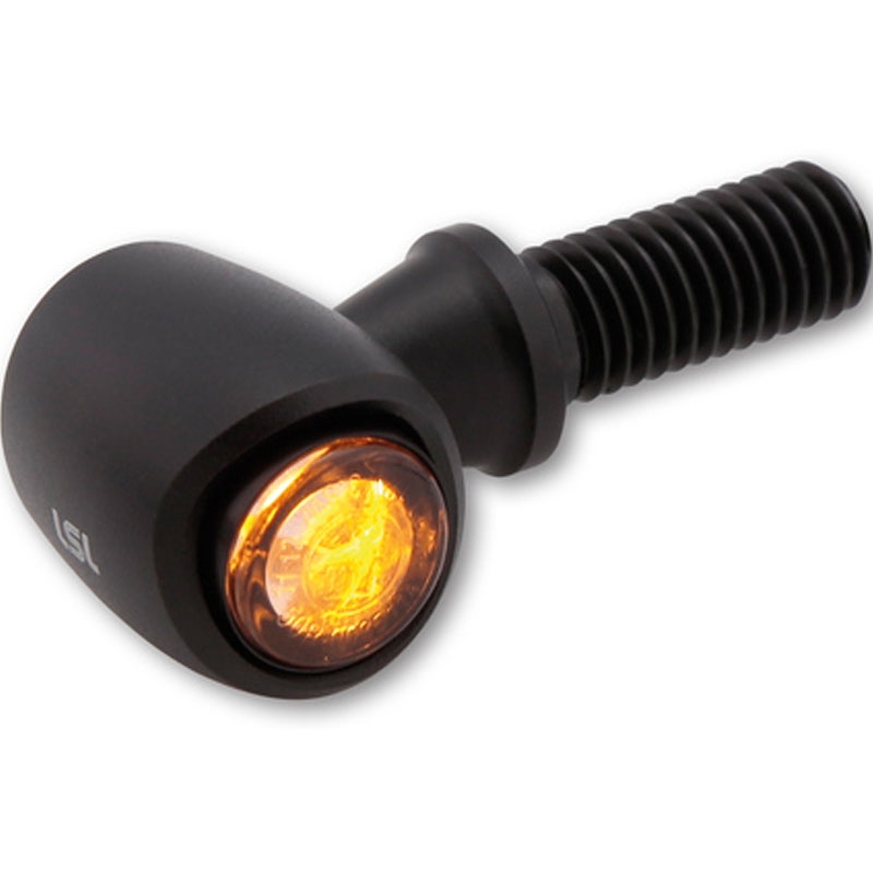 LED indikatorius Highsider Nova LED indikatorius 3in1 matinis juodas 2 vnt.