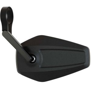 Veidrodėlis vairo galams "Highsider Booster 2 EVO" trumpas juodas