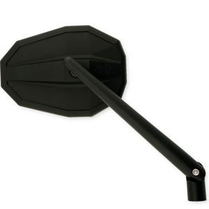 Veidrodis Highsider Smart Straight XL juodas