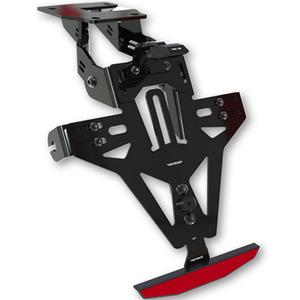 Numerio ženklo laikiklis su žibintu Highsider Akron RS PRO Ducati juodas