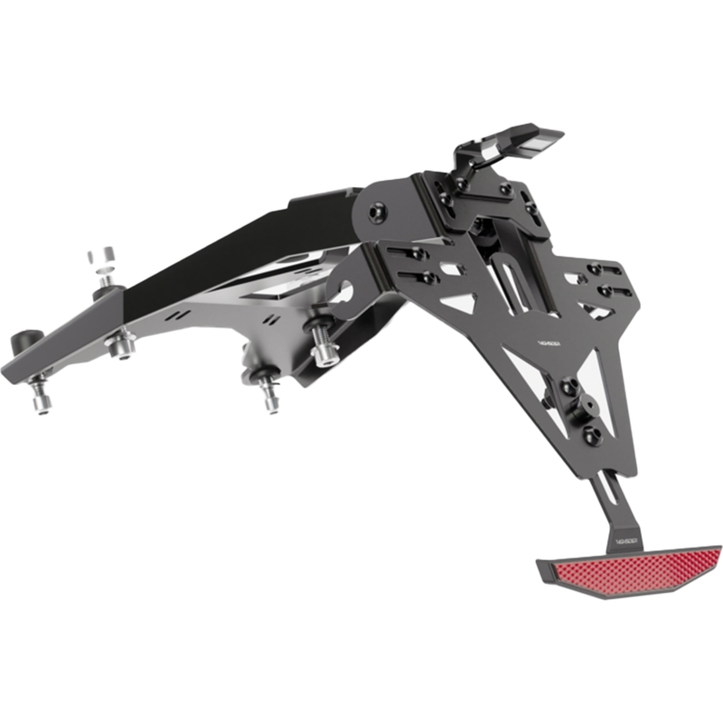 Numerio ženklo laikiklis su žibintu Highsider Akron RS PRO HUSQVARNA 401 juodas