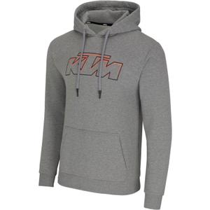 KTM Essential Hoodie light grey melange
