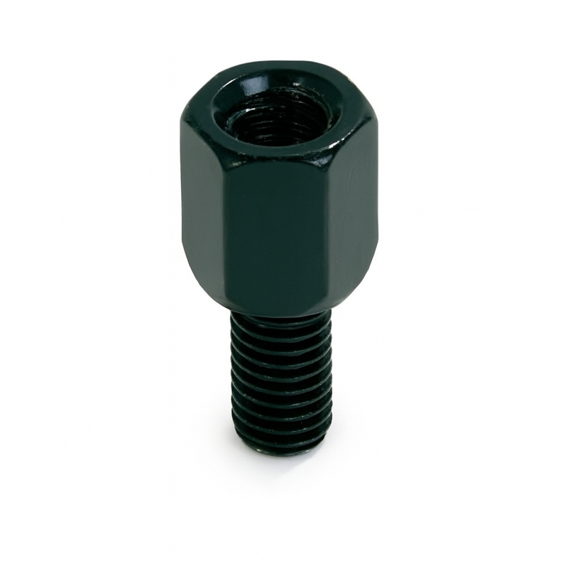 "Highsider Smart" veidrodžio adapteris iš dešiniojo M10 sriegio į dešinįjį M8 sriegį juodas