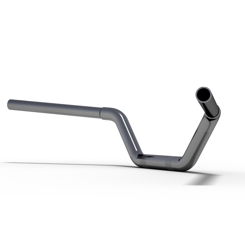 "Highsider PRO Flat Track" chromuotas vairas