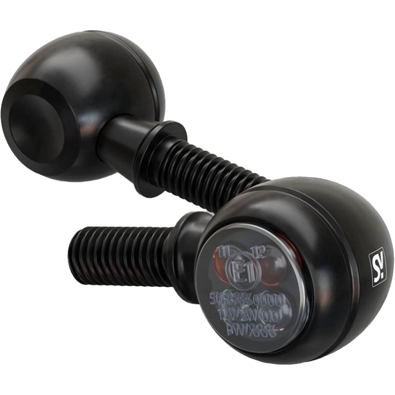 "Highsider Smart Circula-S LED 3in1" juodi motociklų žibintai