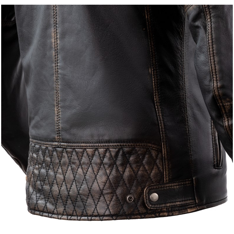 Rebelhorn Hunter Pro Vintage Brown motociklininko striukė išpardavimas