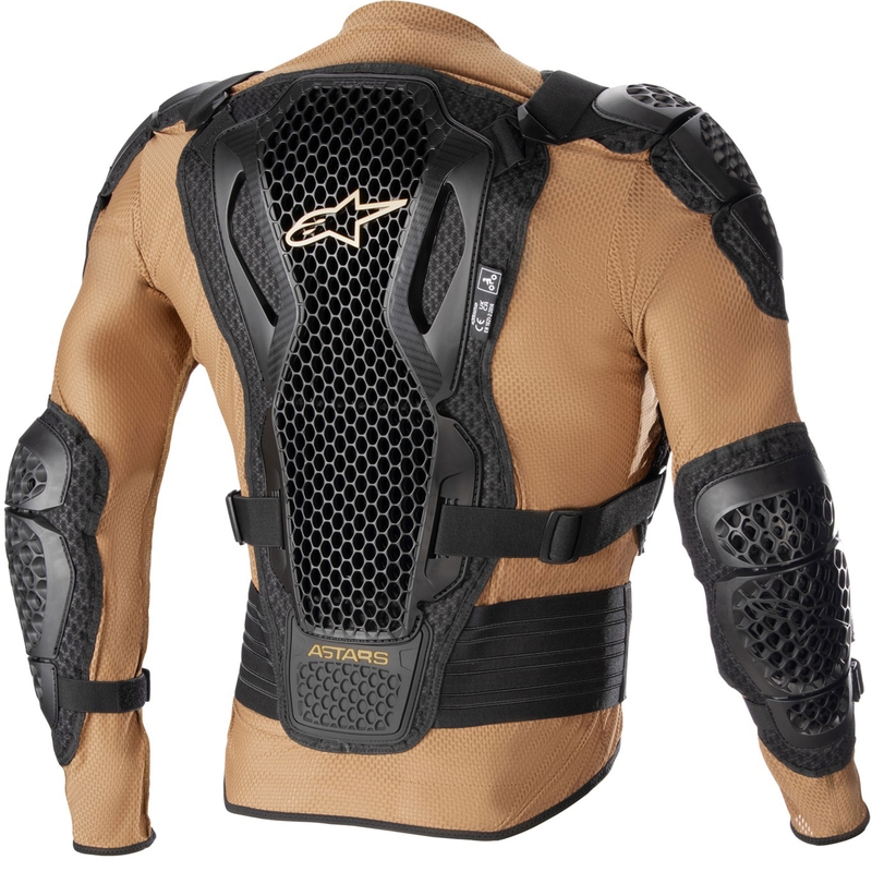 Alpinestars Bionic Action 2 juodai rudos spalvos kėbulo apsauga