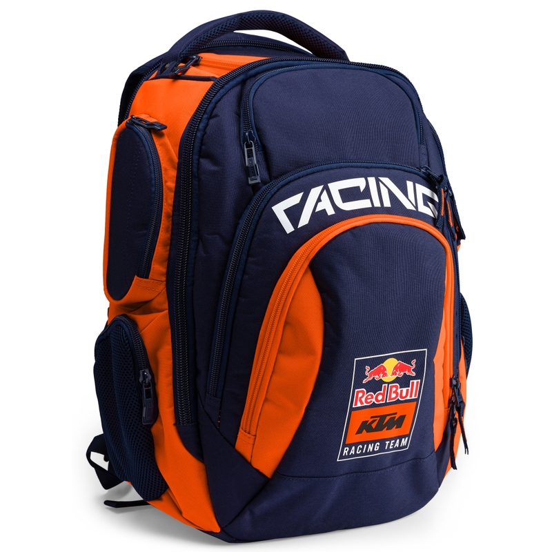 KTM Red Bull Racing didelė kuprinė mėlyna ir oranžinė