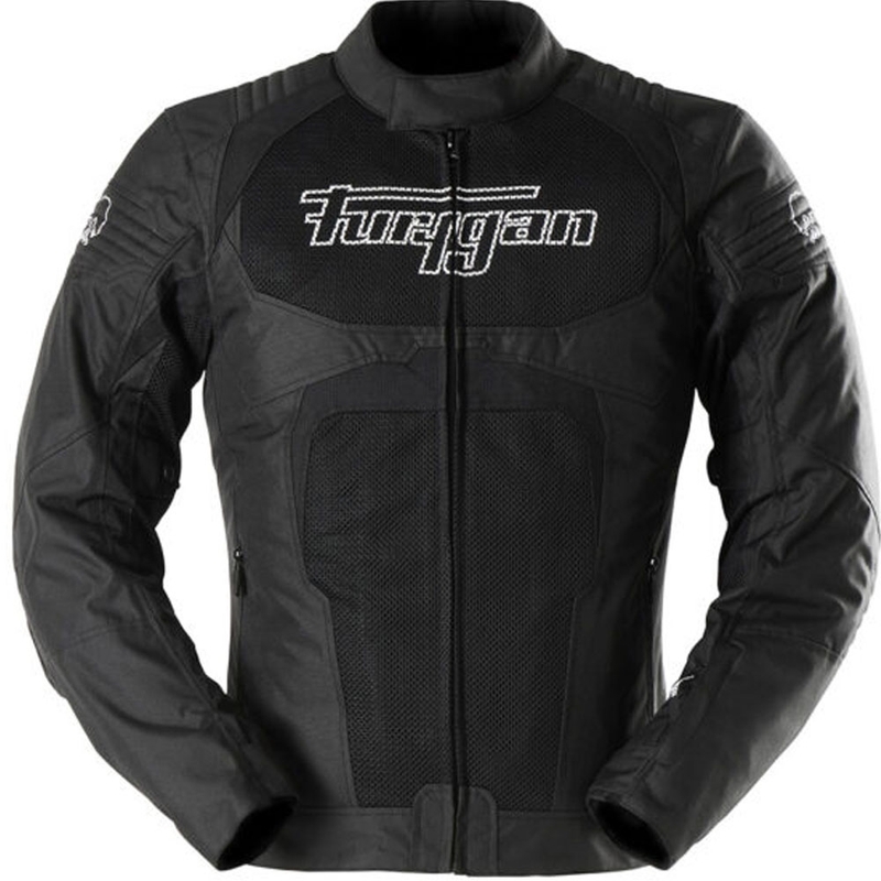 Motociklininko striukė Furygan WB08 Vented + juoda ir balta