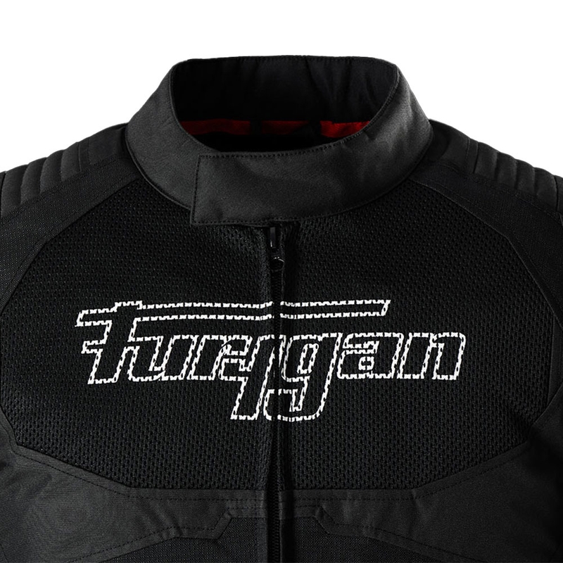 Motociklininko striukė Furygan WB08 Vented + juoda ir balta