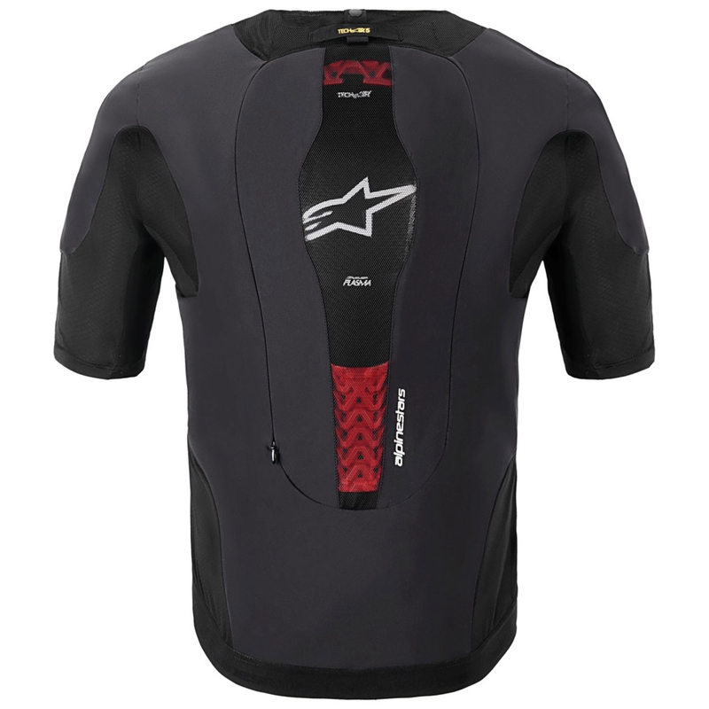 „Alpinestars TECH-AIR®5 PLASMA“ sistemos oro pagalvių liemenė, juoda