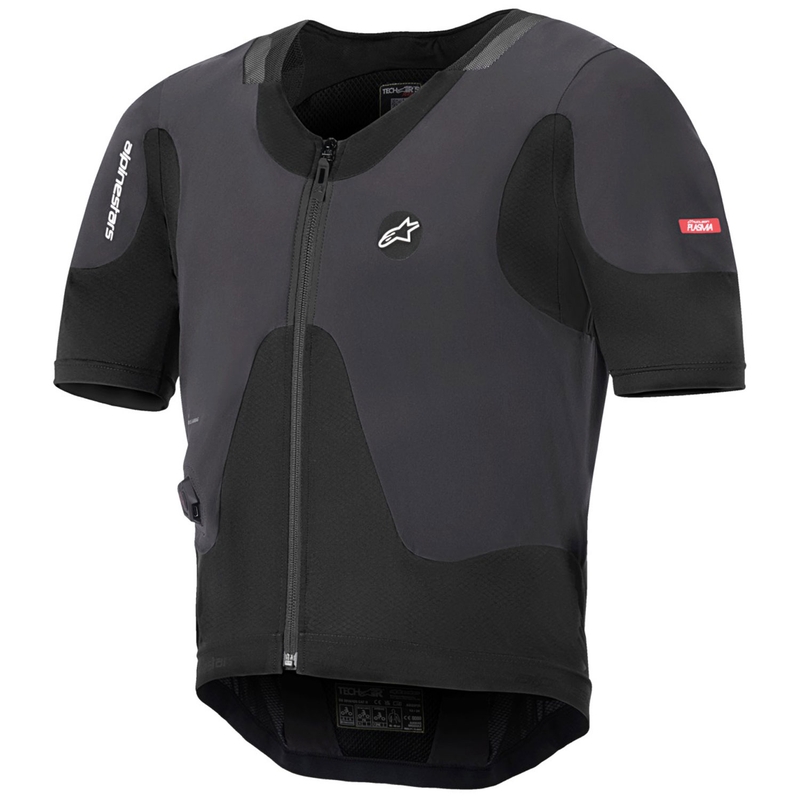„Alpinestars TECH-AIR®5 PLASMA“ sistemos oro pagalvių liemenė, juoda