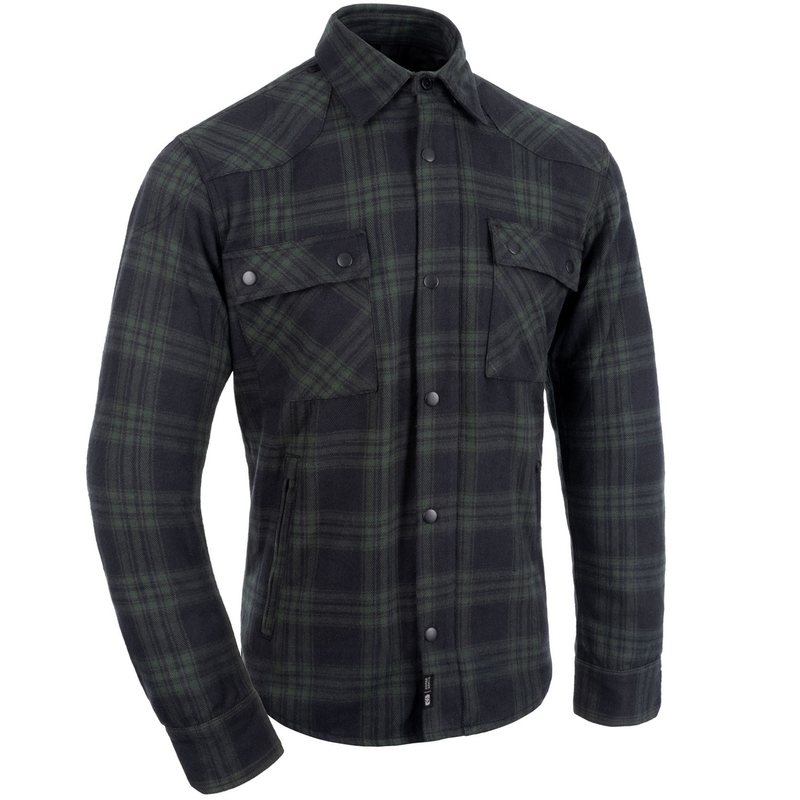 Oxford Kickback 3.0 motociklininko marškinėliai žali