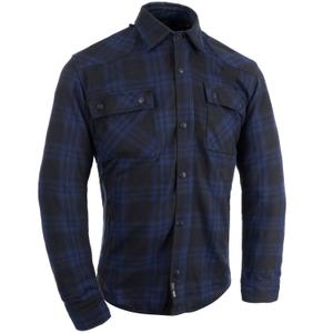 Oxford Kickback 3.0 motociklininko marškinėliai mėlyni