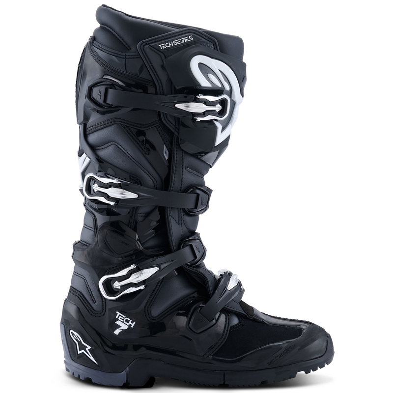 Alpinestars Tech 7 Enduro Black-Anthracite-White motociklų batai
