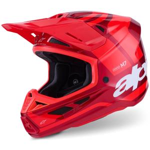 Alpinestars SM7 Core motokroso šalmas Raudona