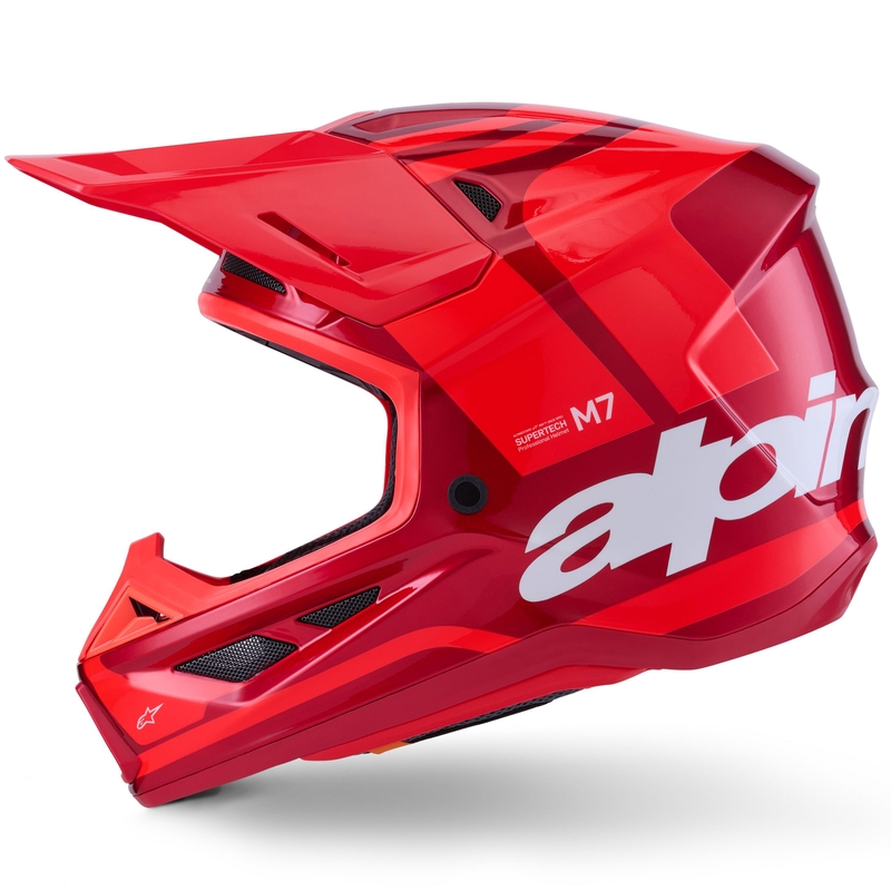 Alpinestars SM7 Core motokroso šalmas Raudona