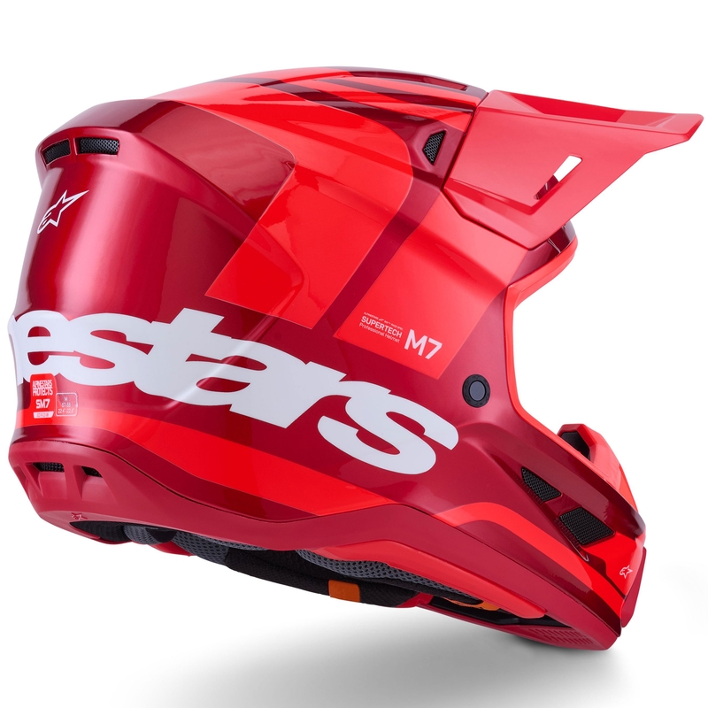 Alpinestars SM7 Core motokroso šalmas Raudona