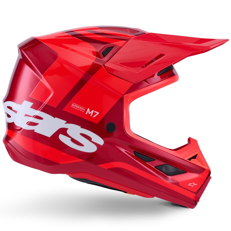 Alpinestars SM7 Core motokroso šalmas Raudona
