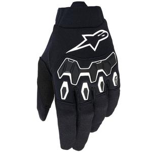 Alpinestars Full Bore V2 motokroso pirštinės juodos ir baltos spalvos