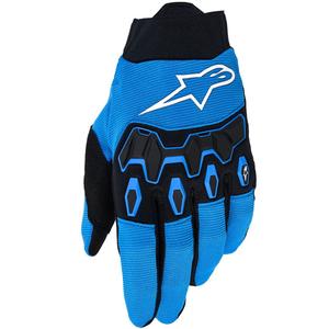 Alpinestars Full Bore V2 motokroso pirštinės mėlynos-juodos