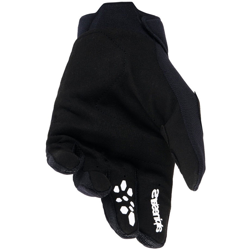 "Alpinestars Full Bore V2" jaunimo/vaikų motokroso pirštinės juodos ir baltos spalvos