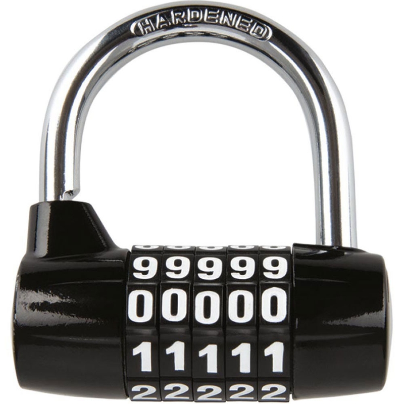 U profilio "Oxford 5-DIGIT" užraktas juodas