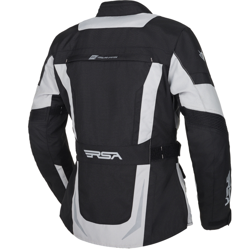 Moteriška motociklininko striukė RSA EXO 2 black-grey
