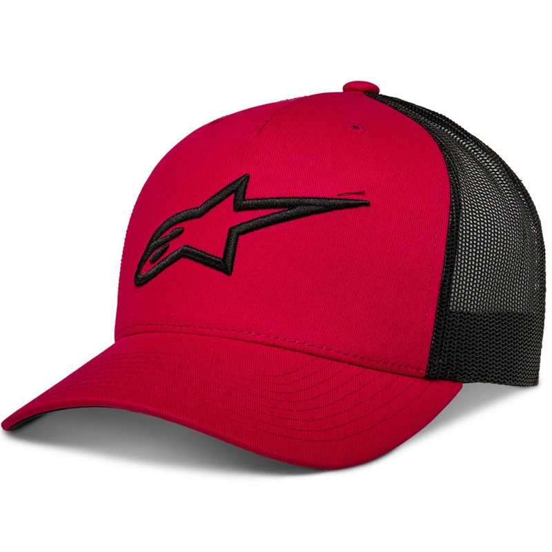 Alpinestars Ageless kepurė raudona ir juoda