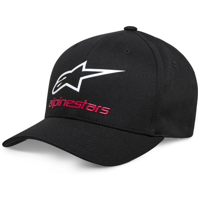 Alpinestars Always 2.0 kepurė juoda, balta ir raudona