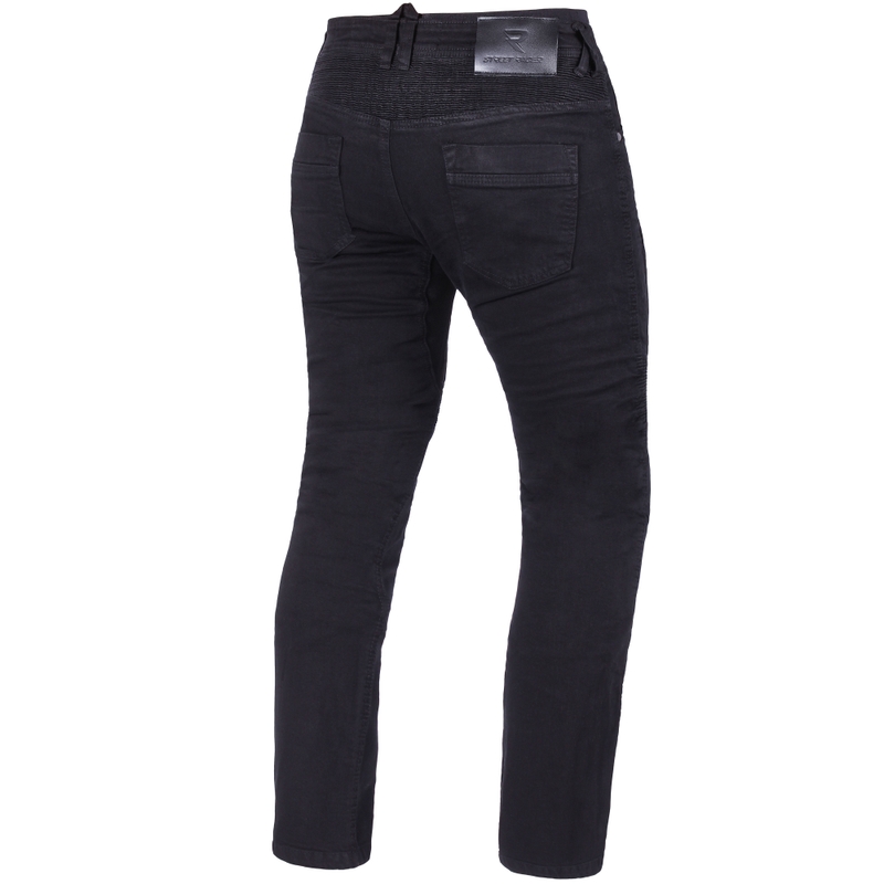 Street Racer Stretch II CE Black Motociklininko džinsai