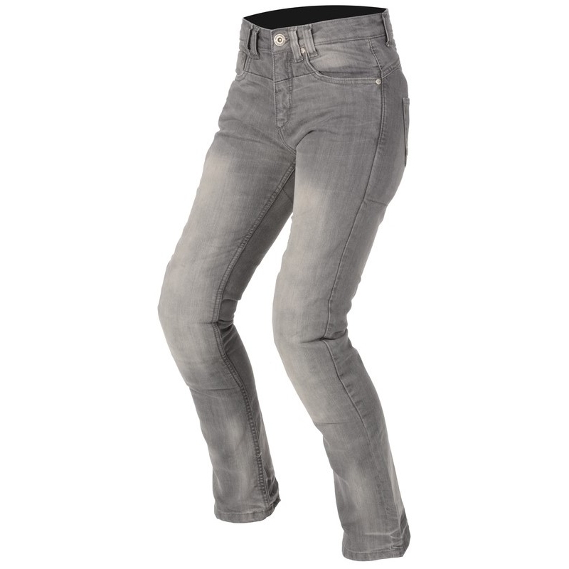 Dámské jeansy na motorku Ayrton Modus šedé