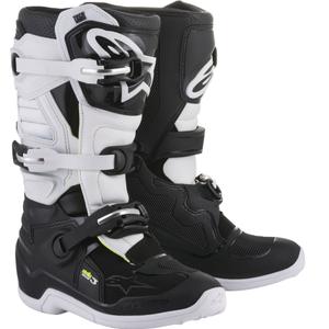 Alpinestars Stella Tech 3 moteriški motokroso batai juodai balti